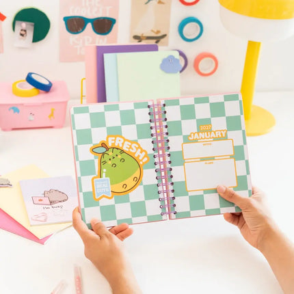 Grupo Pusheen School Agenda 2026-2027 ( aug - juli )