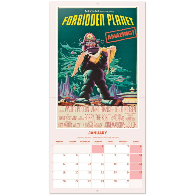 Grupo Retro Sci-fi Kalender 2026