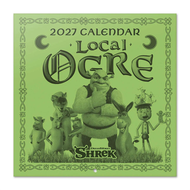 Grupo Shrek Kalender 2027