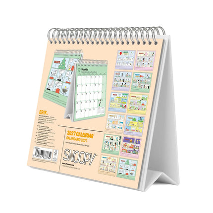 Grupo Snoopy Desk Kalender 2027