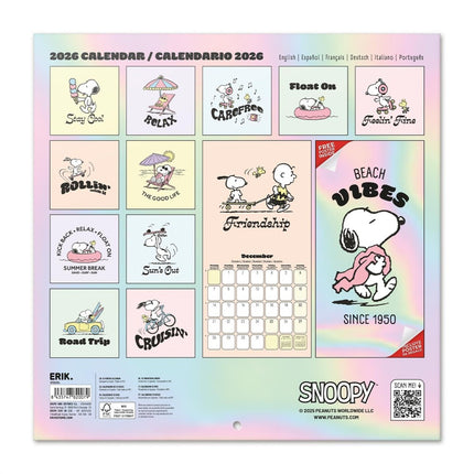 Grupo Snoopy Kalender 2026