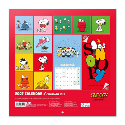 Grupo Snoopy Kalender 2027