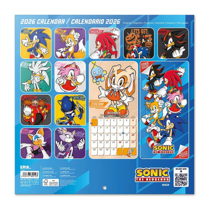 Grupo Sonic Kalender 2026