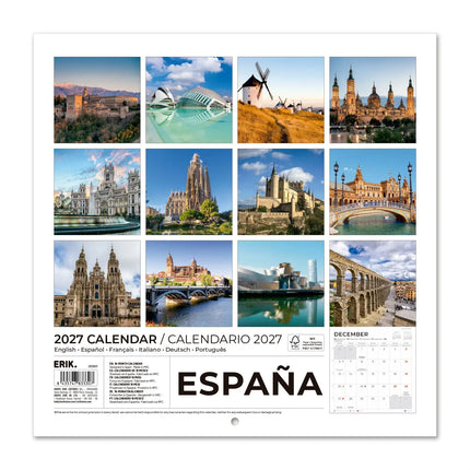 Grupo Spanje Kalender 2027