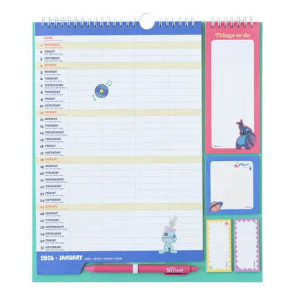 Grupo Stitch 4 persoons Planner 2027