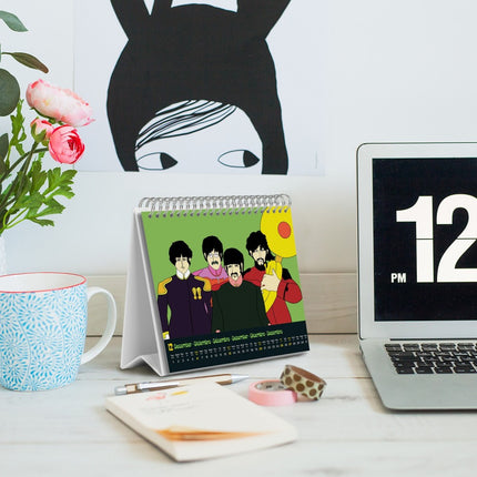 Grupo The Beatles Desk Kalender 2026