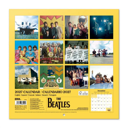Grupo The Beatles Kalender 2027