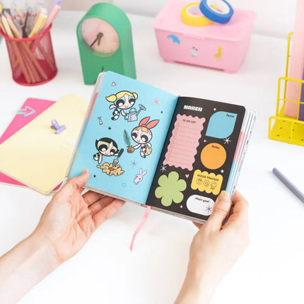 Grupo The Powerpuff Girls Pocket School Agenda 2026 - 2027