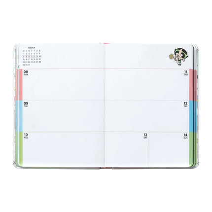 Grupo The Powerpuff Girls Pocket School Agenda 2026 - 2027