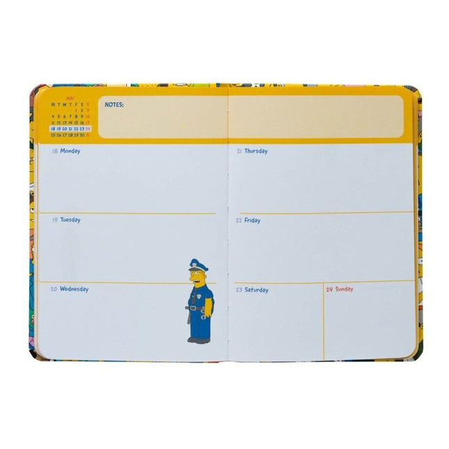 Grupo The Simpsons Pocket Schoolagenda 2025 - 2026