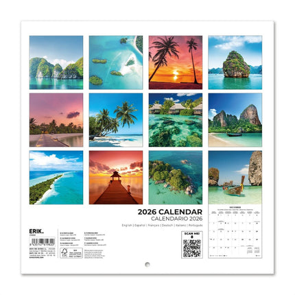 Grupo Tropisch Paradijs Kalender 2026