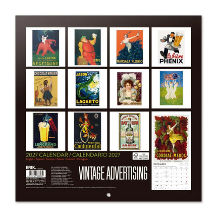 Grupo Vintage Reclame Kalender 2027
