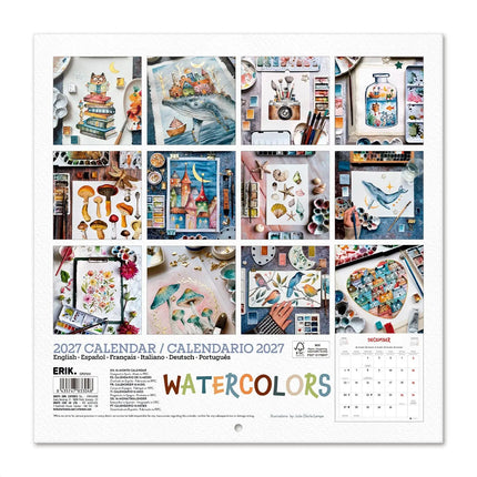 Grupo Watercolour Kalender 2027