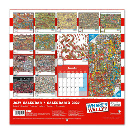Grupo Where's Wally Kalender 2027