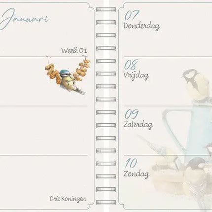 Hallmark Marjolein Bastin Ringband Agenda 2027 Grootletter
