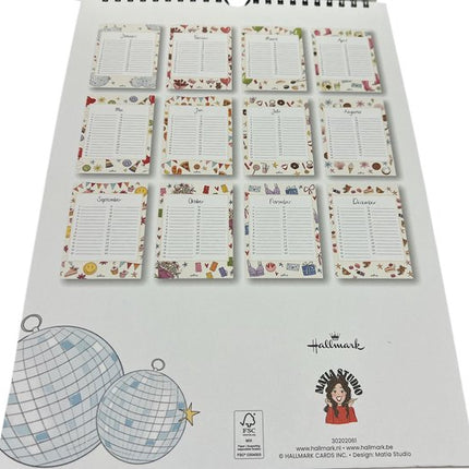 Hallmark Matia Verjaardagskalender