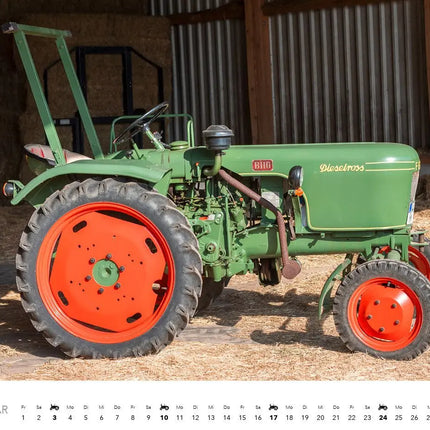 HEEL Classic Tractors Kalender 2027