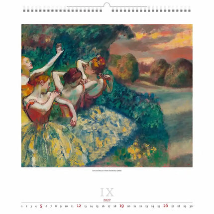 Helma Impressionism Kalender 2027