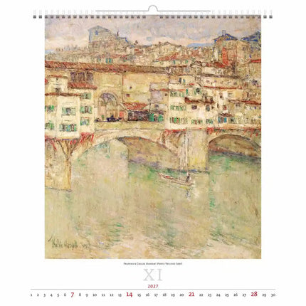 Helma Impressionism Kalender 2027