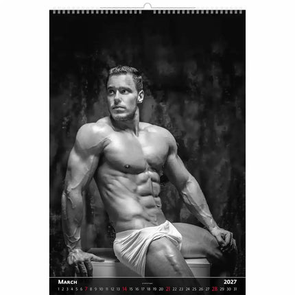Helma Knappe Mannen Kalender 2027