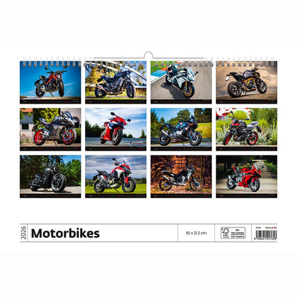 Helma Motoren Kalender 2026