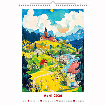 Helma Naïeve Kunst Kalender 2026