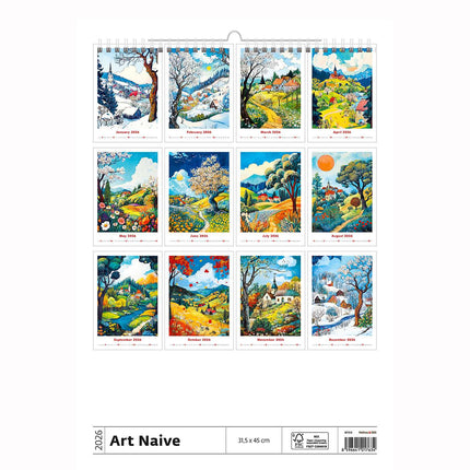 Helma Naïeve Kunst Kalender 2026