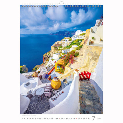 Helma Romantische Plekjes Kalender 2026