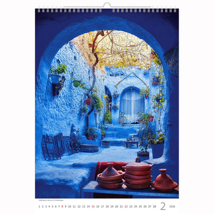 Helma Romantische Plekjes Kalender 2026