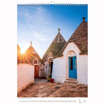 Helma Romantische Plekjes Kalender 2026