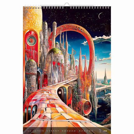 Helma Surreal New World Kalender 2026