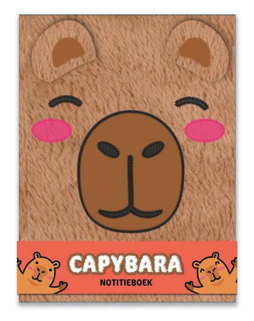 Inter-Stat Capybara Pluche Notitieboek A5