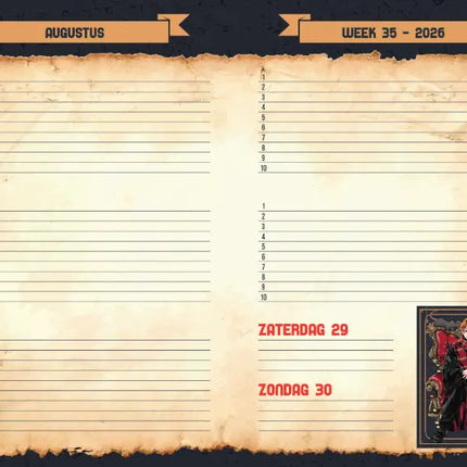 Inter-Stat Harry Potter Schoolagenda 2026-2027