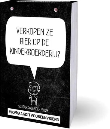 Inter-Stat Ik vraag dit voor een Vriend Scheurkalender 2027
