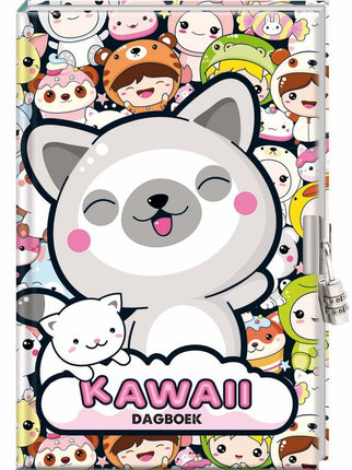 Inter-Stat Kawaii Dagboek met Cijferslot