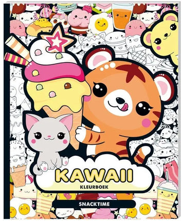 Inter-Stat Kawaii Kleurboek - Snacktime