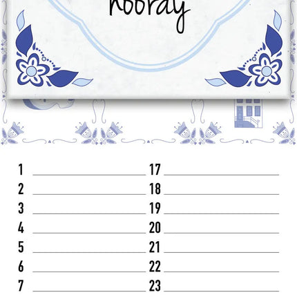 Inter-Stat Make That The Cat Wise Speakwords Verjaardagskalender
