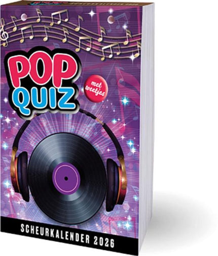 Inter-Stat Popquiz met Weetjes Scheurkalender 2026