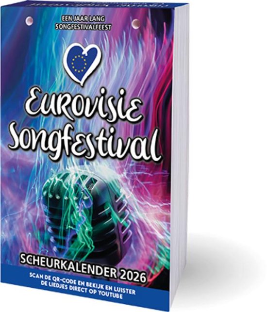 Inter-Stat Songfestival Scheurkalender 2026