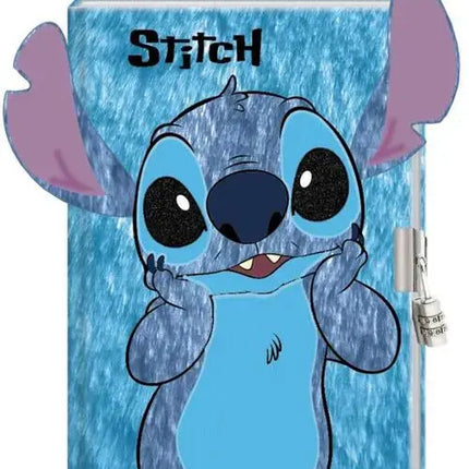 Inter-Stat Stitch Pluche Dagboek met Cijferslot