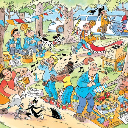 Jan van Haasteren De vrijmarkt - Jan van Haasteren Junior Puzzel 240 Stukjes