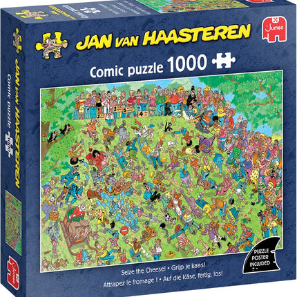 Jan van Haasteren Grijp Je Kaas 1000 Stukjes Jan van Haasteren