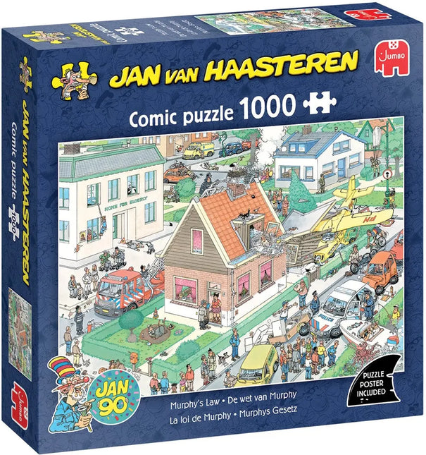 Jan van Haasteren Jan van Haasteren - De Wet van Murphy Puzzel 1000 Stukjes