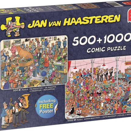 Jan van Haasteren Jan van Haasteren – Feestje! Puzzel 500 + 1000 Stukjes