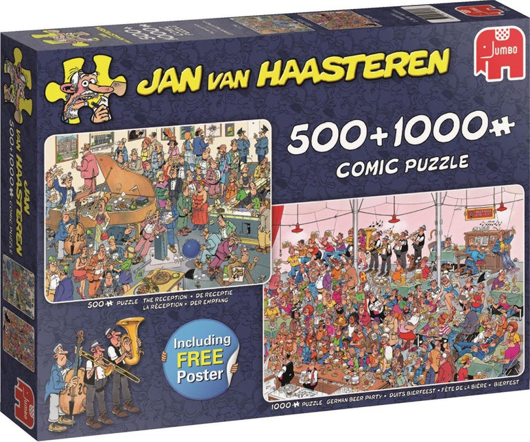 Jan van Haasteren Jan van Haasteren – Feestje! Puzzel 500 + 1000 Stukjes