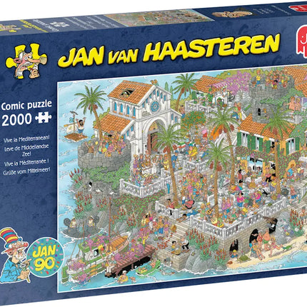 Jan van Haasteren Jan van Haasteren – Leve de Middellandse Zee Puzzel 2000 Stukjes