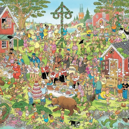 Jan van Haasteren Jan van Haasteren - Midzomerfeest Puzzel 1000 Stukjes
