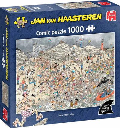 Jan van Haasteren Jan van Haasteren - New Years Dip Puzzel 1000 Stukjes
