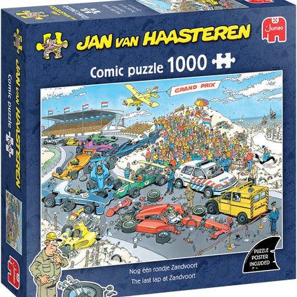 Jan van Haasteren Jan van Haasteren - Nog één rondje Zandvoort 1000 Stukjes
