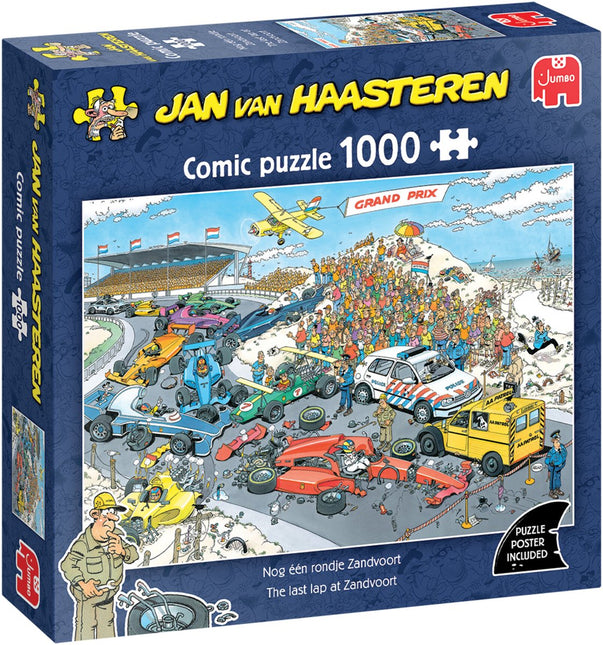 Jan van Haasteren Jan van Haasteren - Nog één rondje Zandvoort 1000 Stukjes